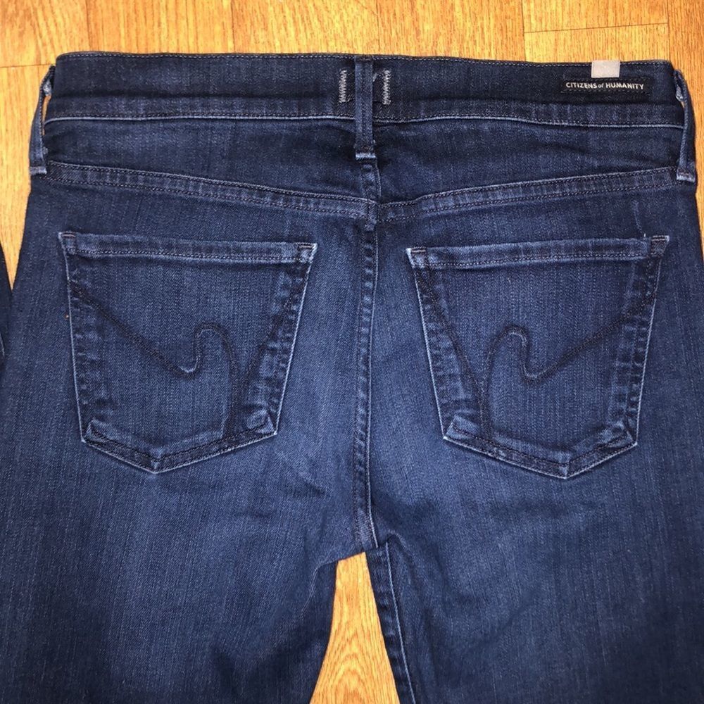 Blue dark wash denim jean Citizens of Humanity size 28 - Picture 5 of 5